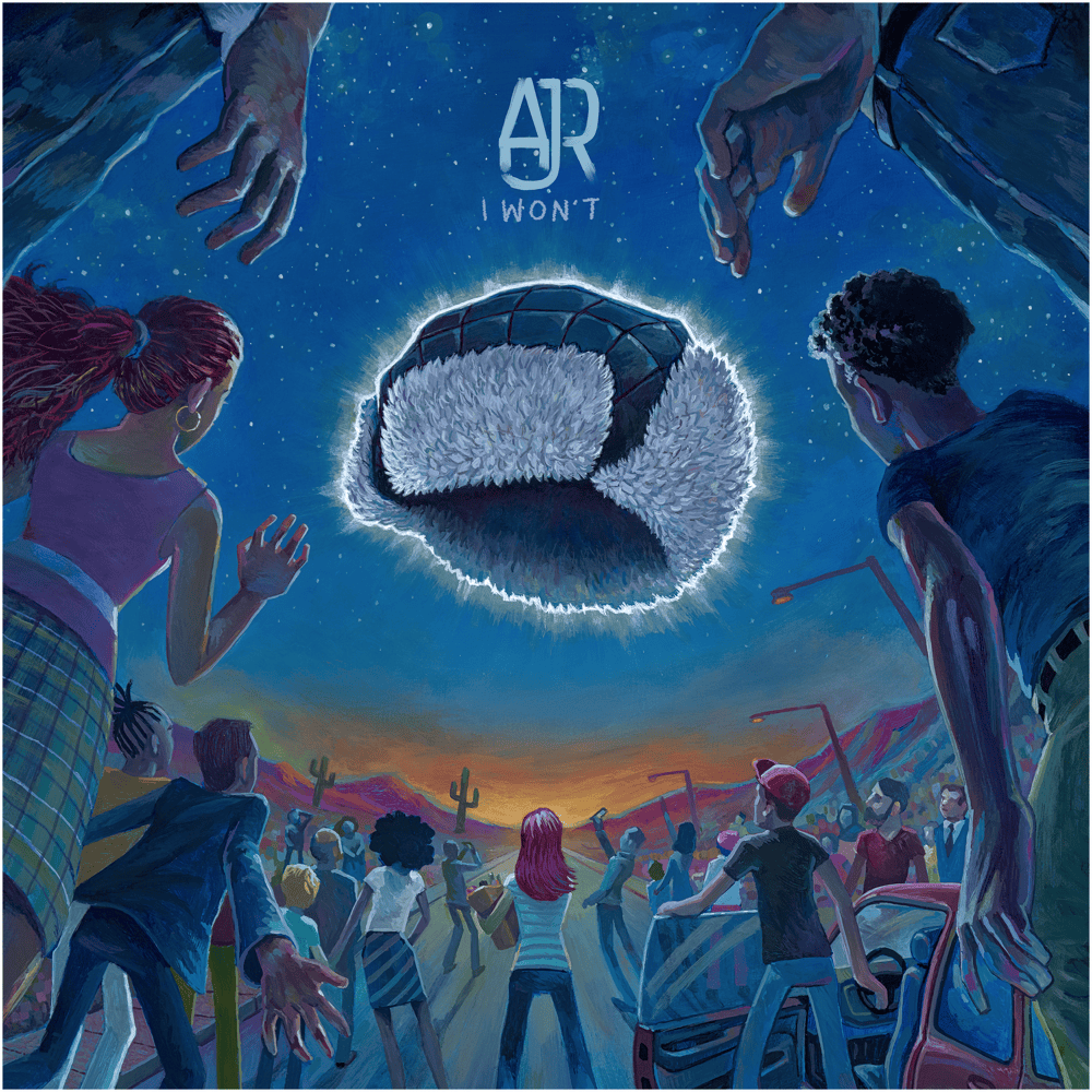 Album cover art for "I Won’t" by AJR