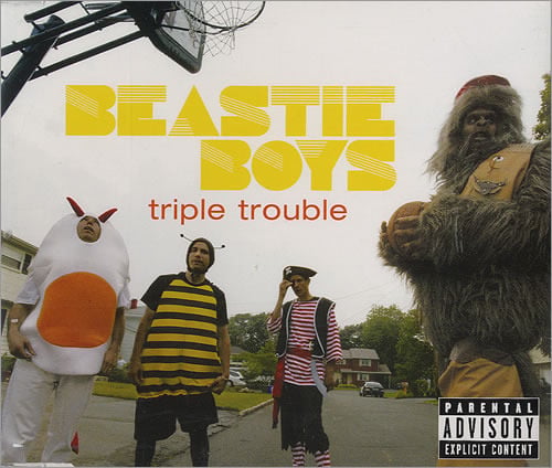 Album cover art for "Triple Trouble" by Beastie Boys