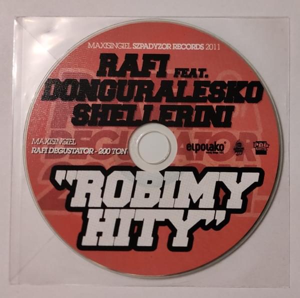 Album cover art for "Robimy hity" by Rafi & donGURALesko & Shellerini