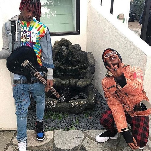 Album cover art for "Like a Glock" by Lil Tracy & Famous Dex