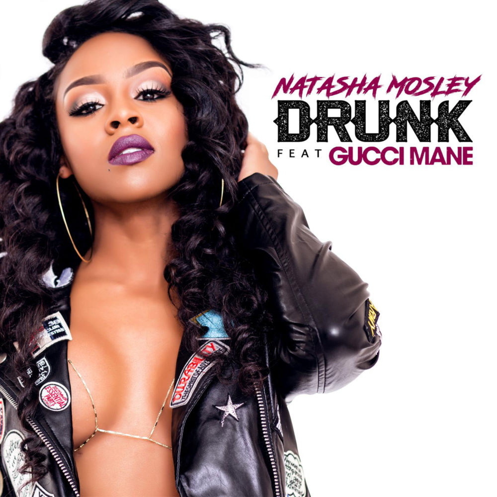 Album cover art for "Drunk" by Natasha Mosley & Gucci Mane