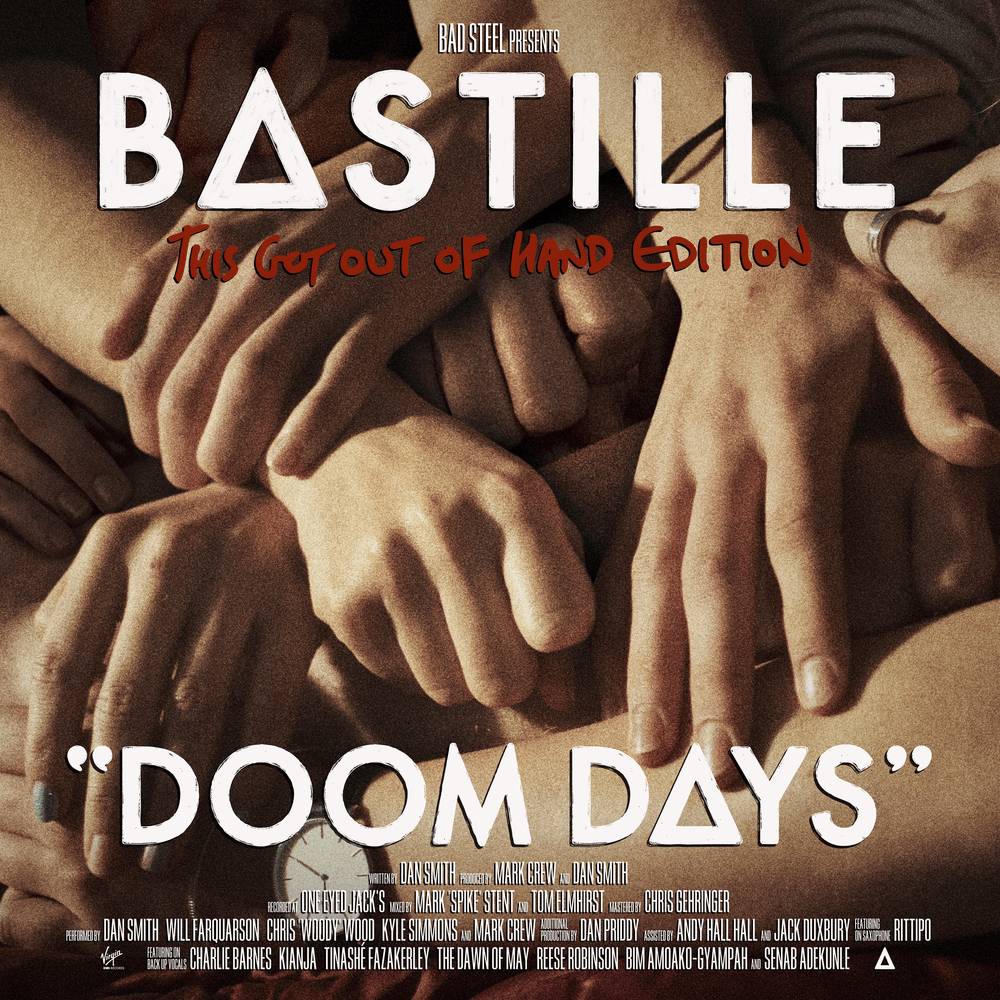 Album cover art for "Hangin’" by Bastille