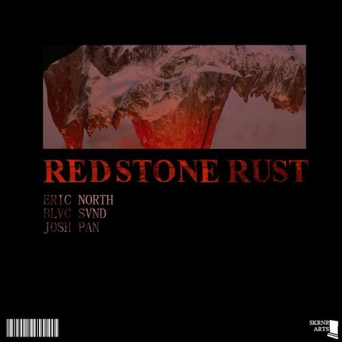 Album cover art for "RED STONE RUST" by ERIC NORTH & josh pan