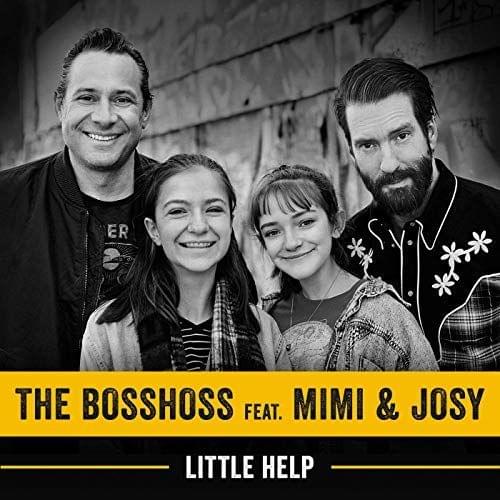 Album cover art for "Little Help (Remix)" by The BossHoss & Mimi & Josy