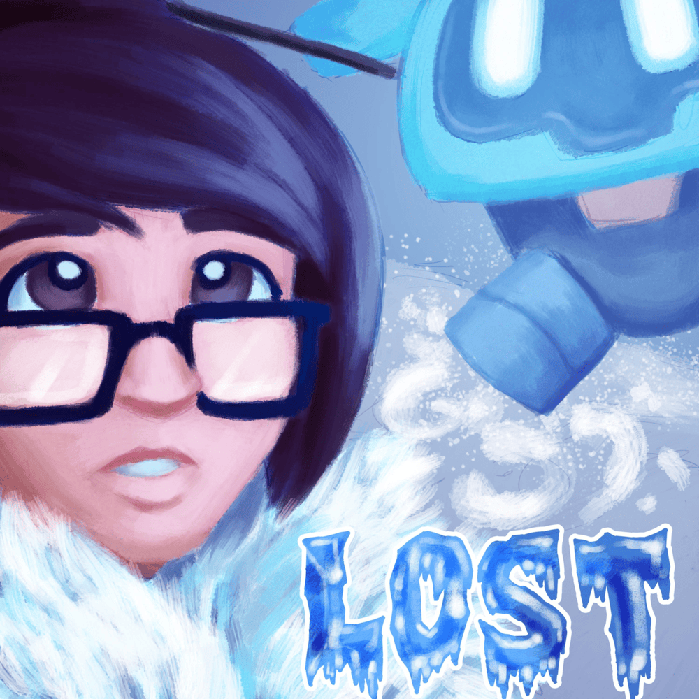 Album cover art for "Lost" by Rockit Music & Lindsay Joan
