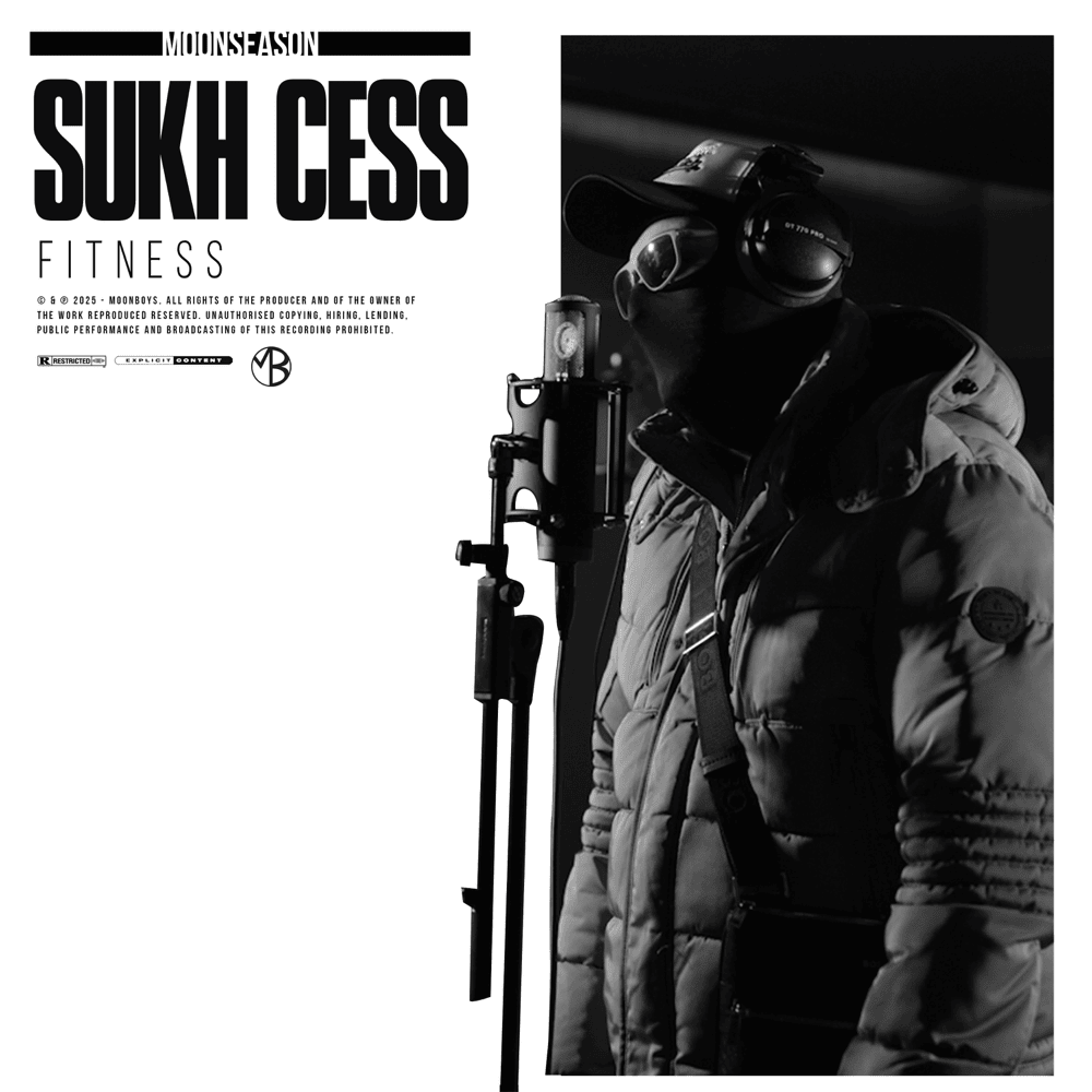 Album cover art for "Fitness" by SUKH CESS