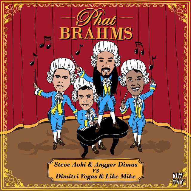 Album cover art for "Phat Brahms" by 3 Are Legend
