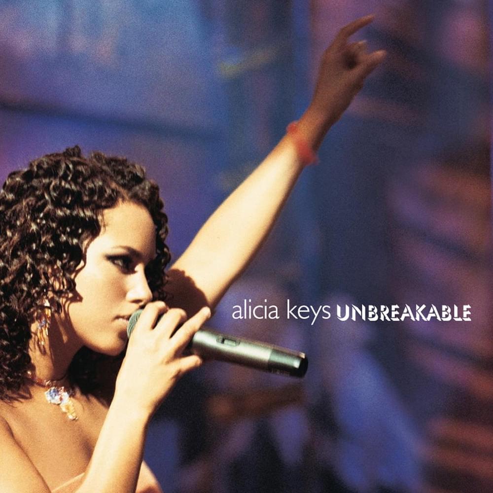 Album cover art for "Unbreakable (Unplugged)" by Alicia Keys