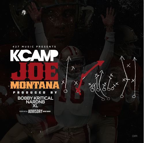 Album cover art for "Joe Montana" by K CAMP