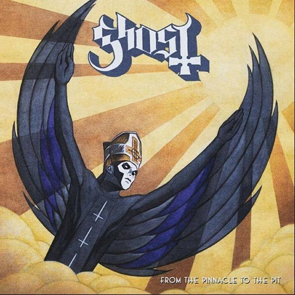 Album cover art for "From the Pinnacle to the Pit" by Ghost