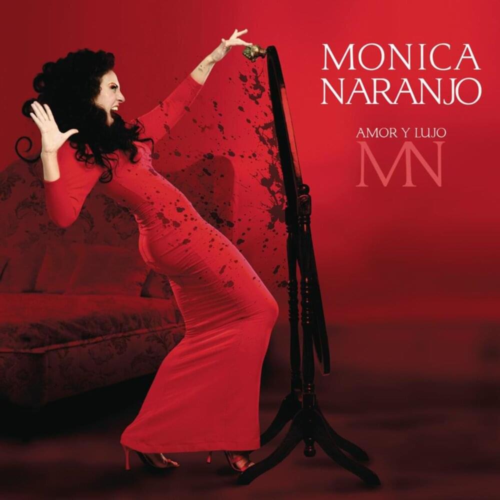 Album cover art for "Amor y lujo" by Mónica Naranjo