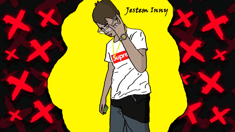 Album cover art for "Jestem inny" by Cheatz (POL)