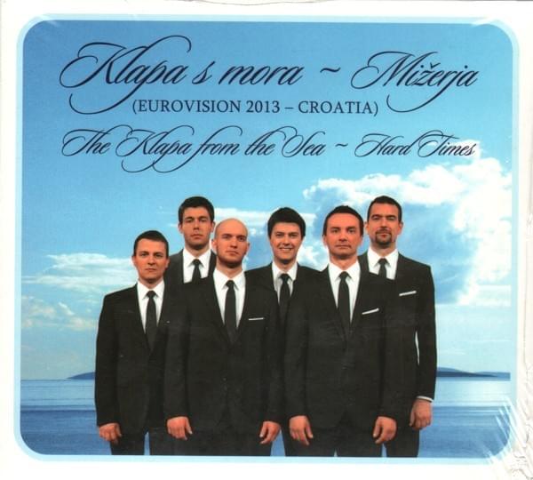 Album cover art for "Mižerja" by Klapa s Mora