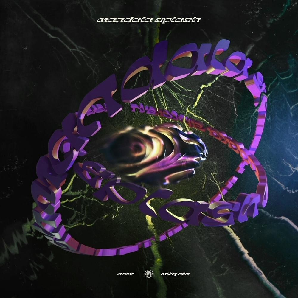 Album cover art for "MANDALA SPLASH" by Miły ATZ