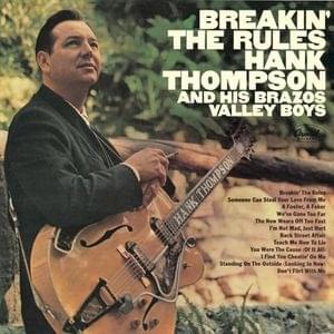 Album cover art for "I’m Not Mad, Just Hurt" by Hank Thompson
