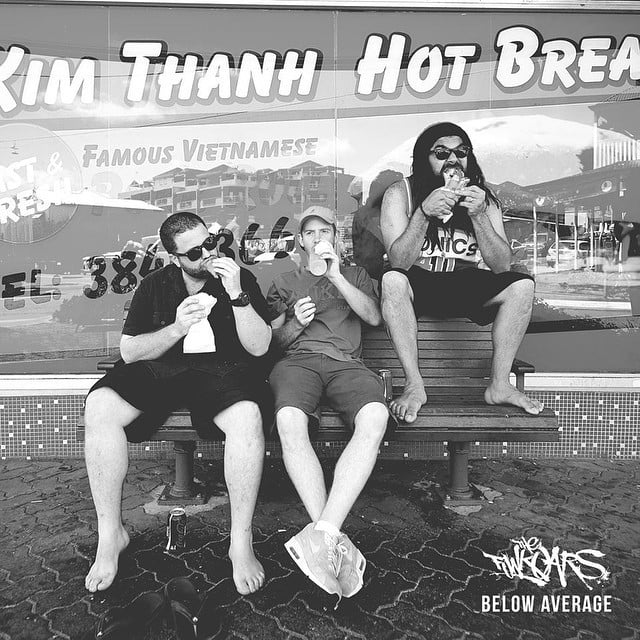 Album cover art for "Below Average" by Funkoars