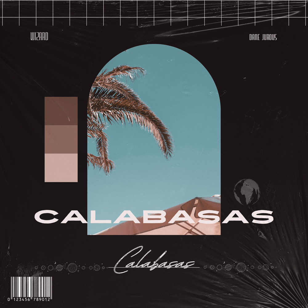 Album cover art for "Calabasas" by Wizard (UK) & Dane Jurous