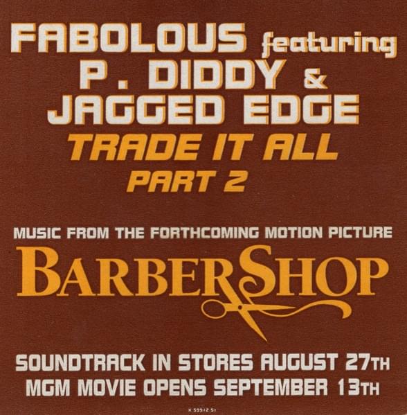 Album cover art for "Trade It All Part 2" by Fabolous & Diddy & Jagged Edge