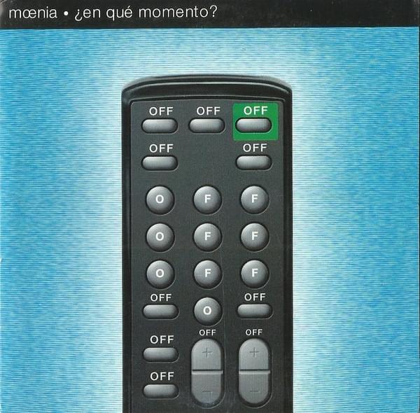 Album cover art for "¿En Qué Momento?" by Moenia