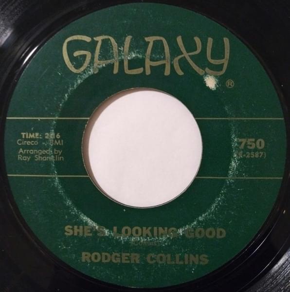 Album cover art for "She’s Looking Good" by Rodger Collins