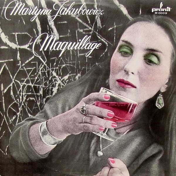 Album cover art for "W domach z betonu nie ma wolnej miłości" by Martyna Jakubowicz