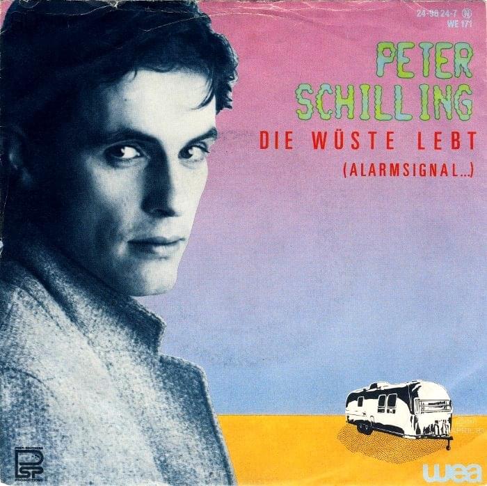 Album cover art for "Die Wüste lebt" by Peter Schilling