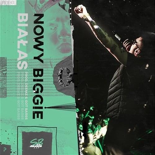 Album cover art for "Nowy Biggie (TPS diss)" by Białas