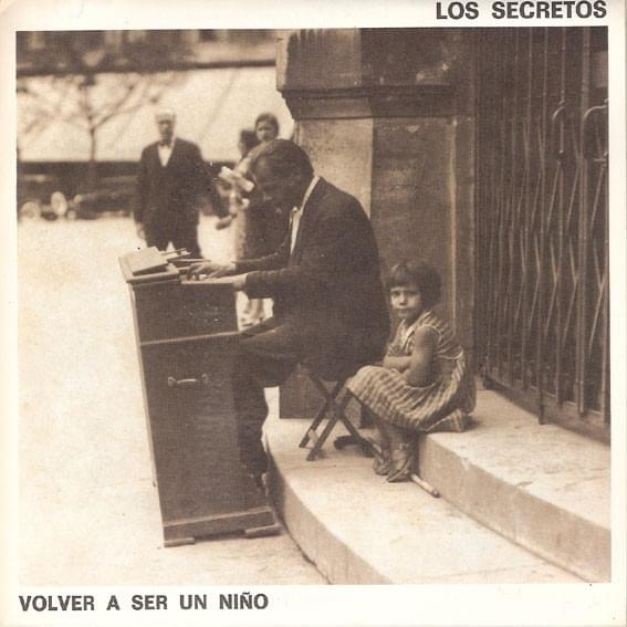 Album cover art for "Volver a ser un niño (Directo 88)" by Los Secretos