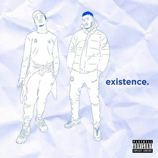 Album cover art for "Existence" by Blaiz & Verso