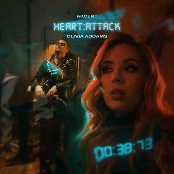 Album cover art for "Heart Attack" by Akcent & Olivia Addams