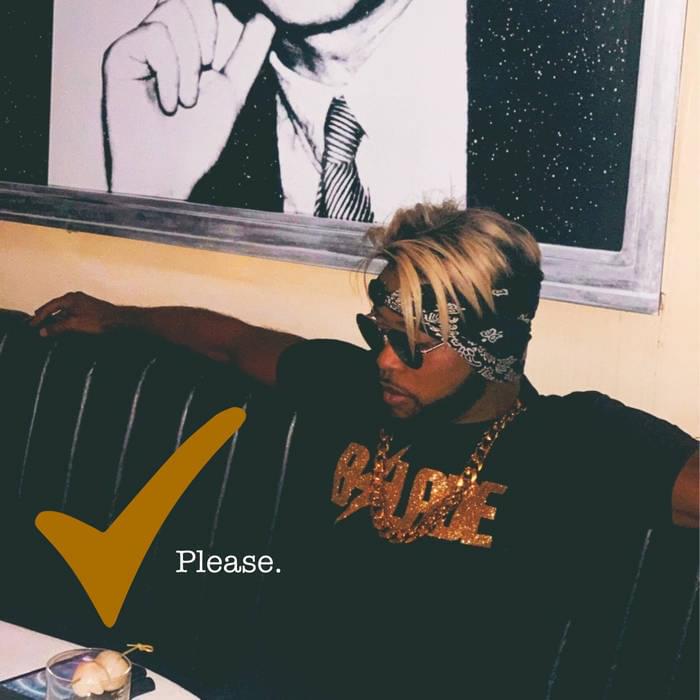 Album cover art for "Check, Please." by B.Slade