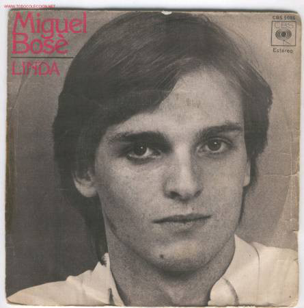 Album cover art for "Linda" by Miguel Bosé