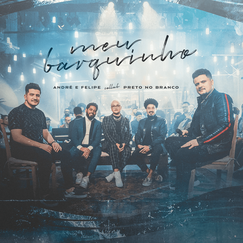 Album cover art for "Meu Barquinho" by André & Felipe & Preto no Branco