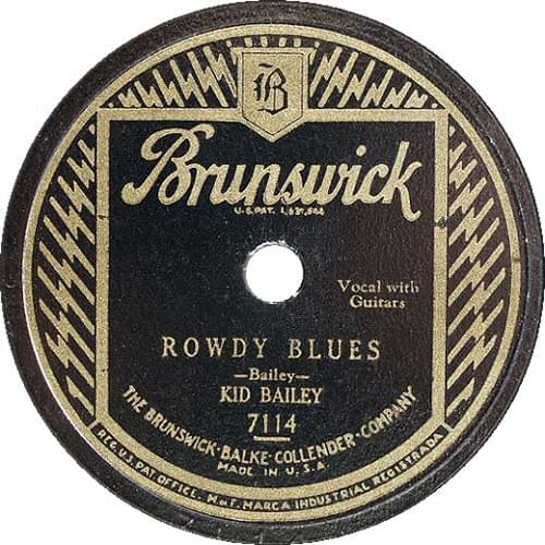 Rowdy Blues by Kid Bailey