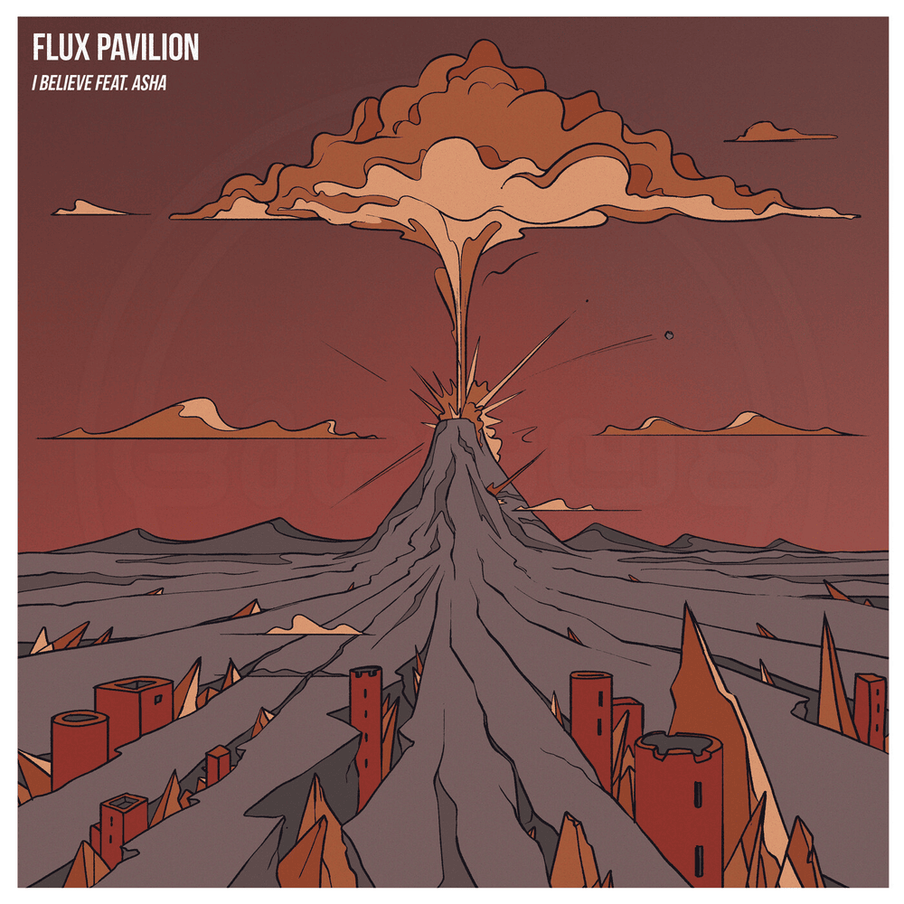 Album cover art for "I Believe" by Flux Pavilion & Ashleigh Ludwig