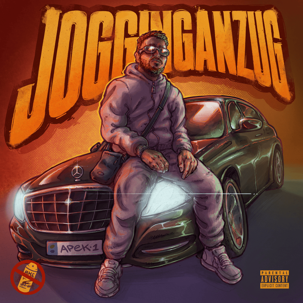 Album cover art for "JOGGINGANZUG" by Tom Hengst