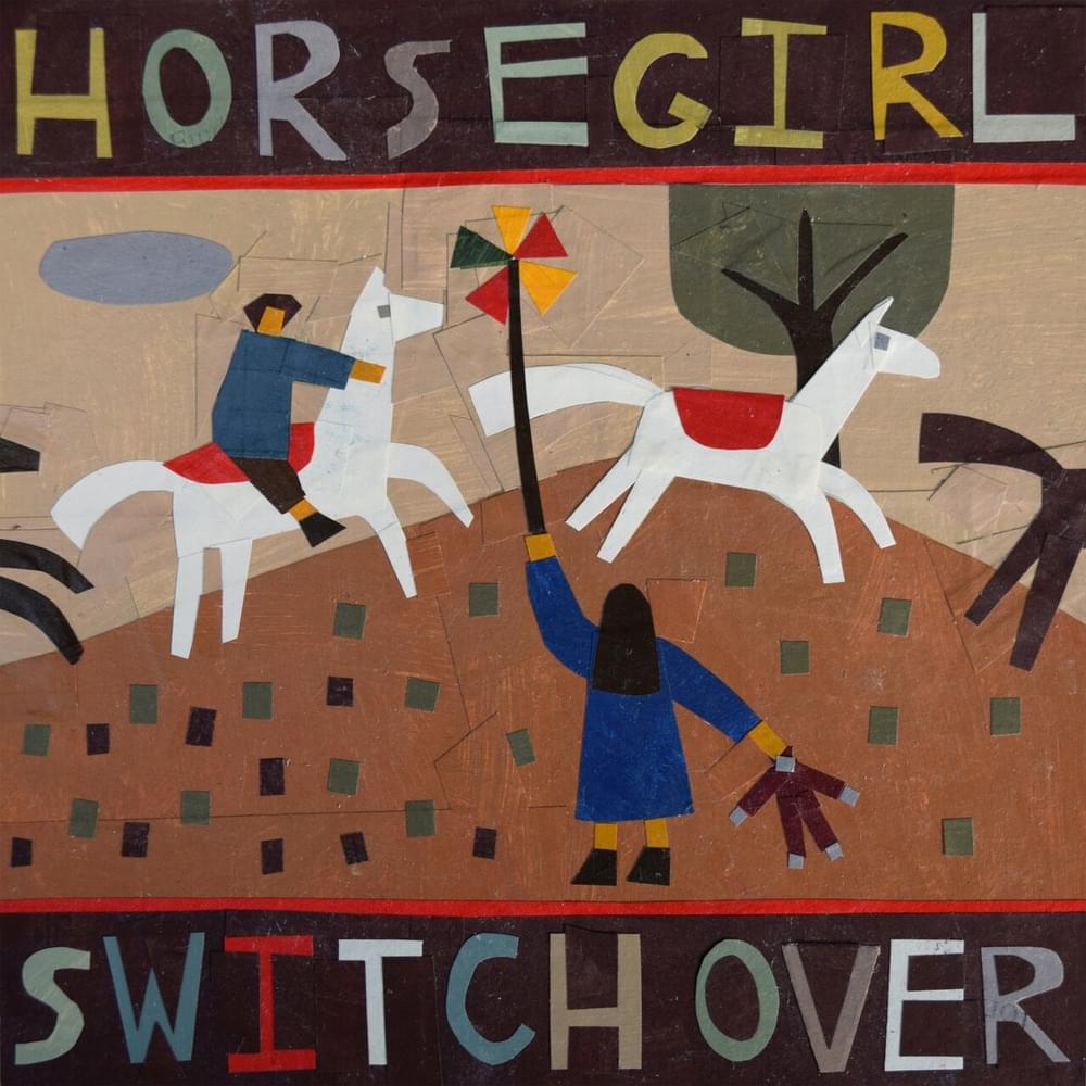 Album cover art for "Switch Over" by Horsegirl