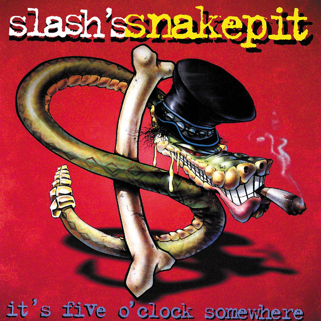 Album cover art for "Be the Ball" by Slash’s Snakepit