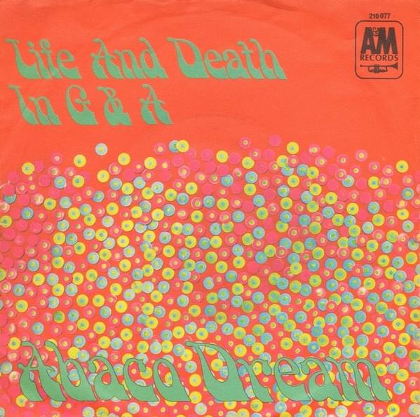 Album cover art for "Life & Death In G & A" by Abaco Dream
