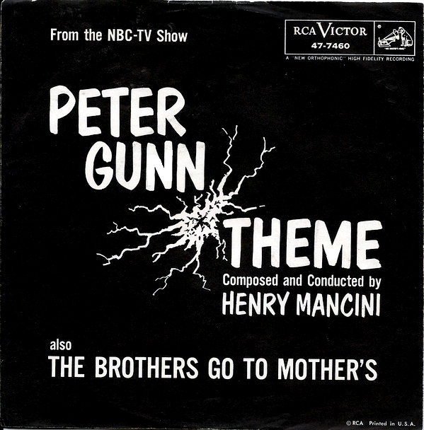 Album cover art for "Peter Gunn" by Henry Mancini