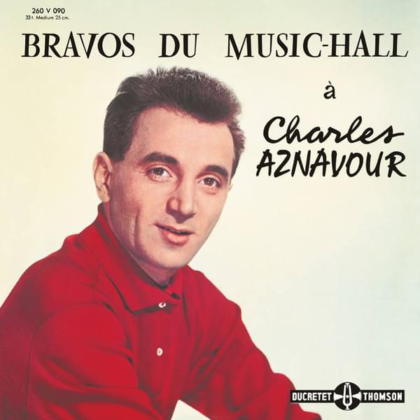 Album cover art for "Bal du faubourg" by Charles Aznavour