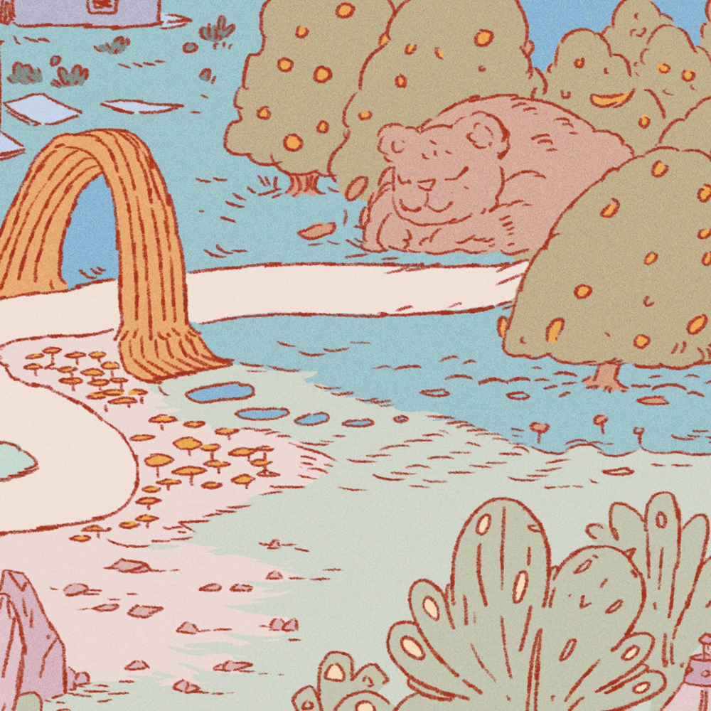 Album cover art for "hibernate" by Enluv