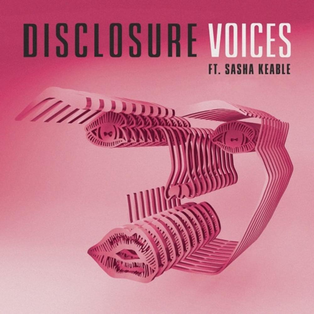 Album cover art for "Voices" by Disclosure & Sasha Keable