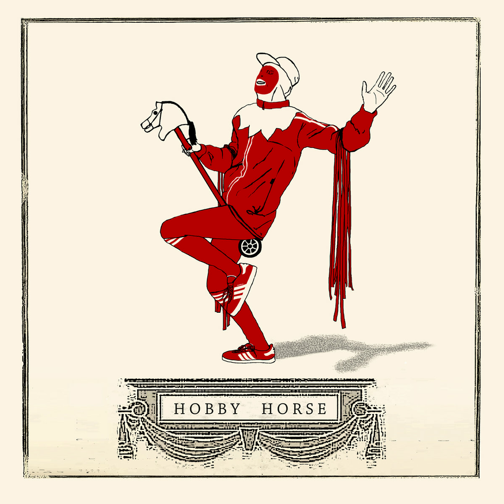 Album cover art for "Hobby Horse" by Gazelle Twin