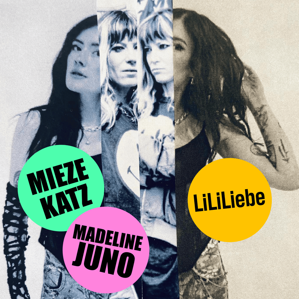 Album cover art for "LiLiLiebe" by Mieze Katz