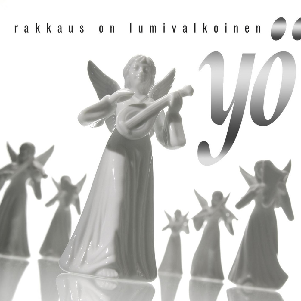 Album cover art for "Sano että jäät" by YÖ