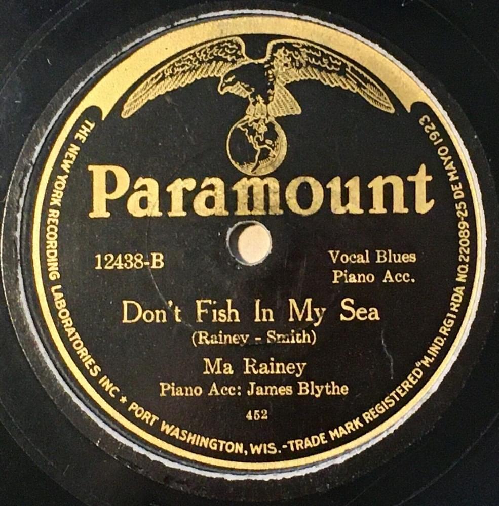 Album cover art for "Don’t Fish In My Sea" by Ma Rainey
