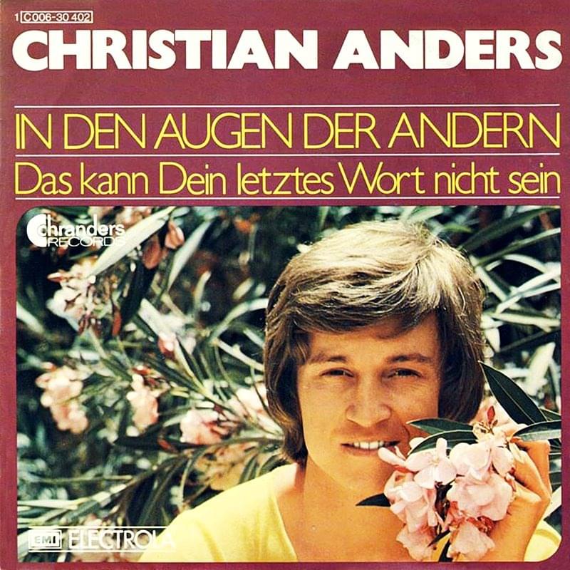 In den Augen der andern by Christian Anders