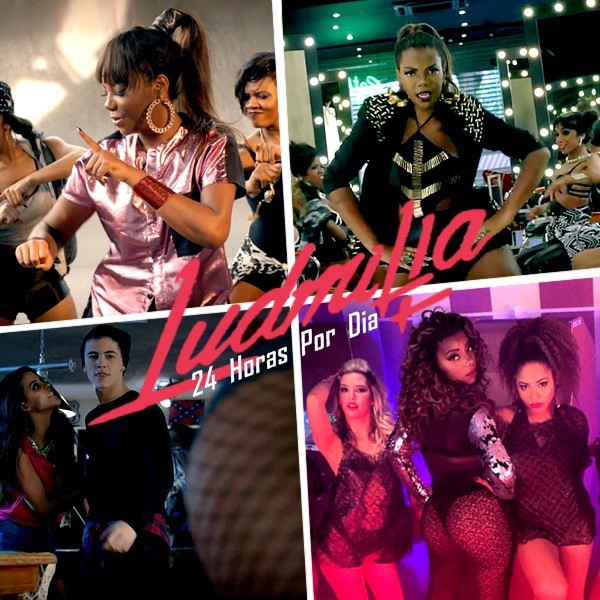Album cover art for "24 Horas por Dia" by LUDMILLA