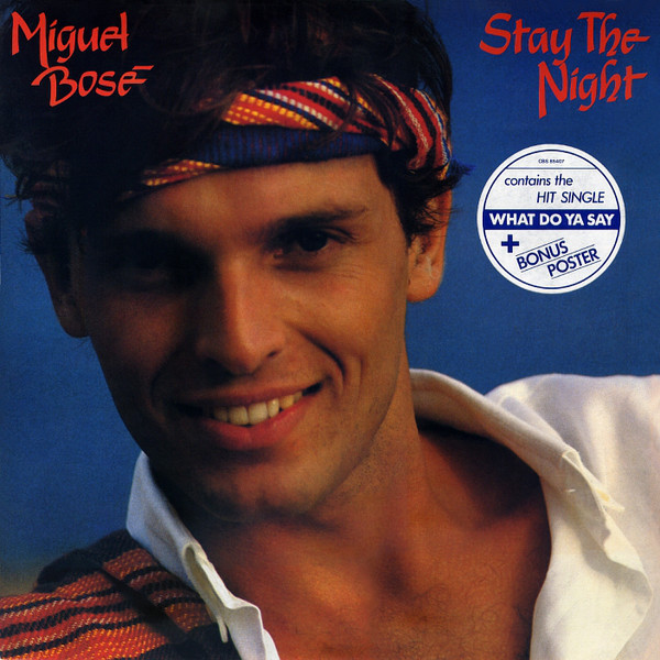 Album cover art for "Ma Keen Dawn" by Miguel Bosé